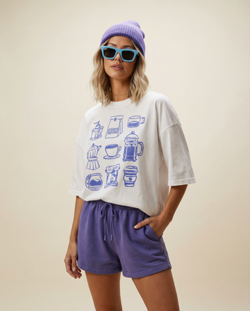 Women Printed Oversized T-shirts