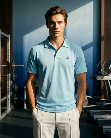 Solid Polo T-shirt