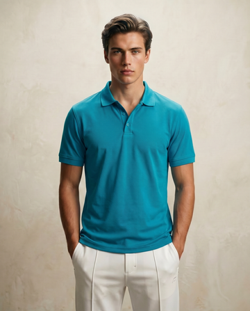 Solid Polo T-shirt