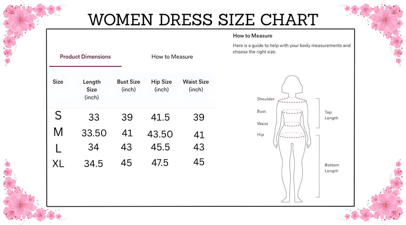 Sizing guide image