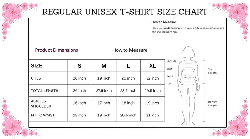 Sizing guide image