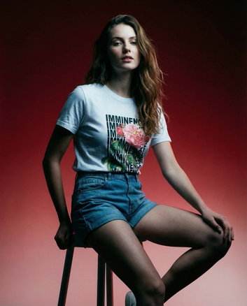 Women Printed Oversized T-shirts
