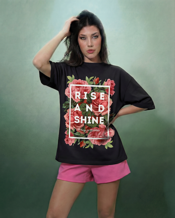 Women Printed Oversized T-shirts