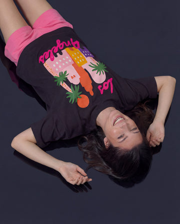 Women Printed Oversized T-shirts