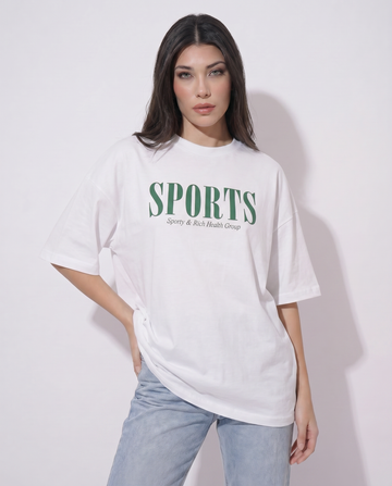 Women Printed Oversized T-shirts