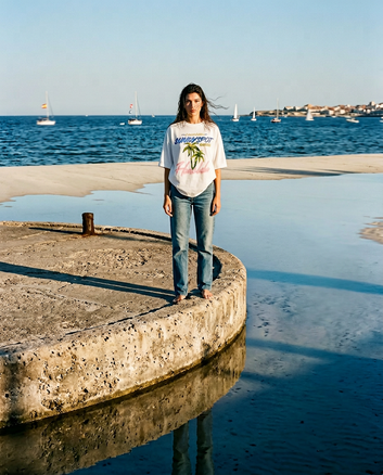 Women Printed Oversized T-shirts