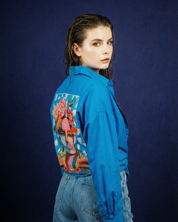 Oversize Patch Shirt