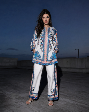 Middle East Lycra Co-ord Set