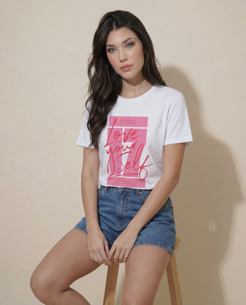 Women Printed Regular Tshirts