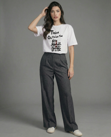 Women Printed Oversized T-shirts