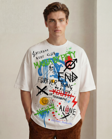 Digital Printed Organic Cotton T-Shirt