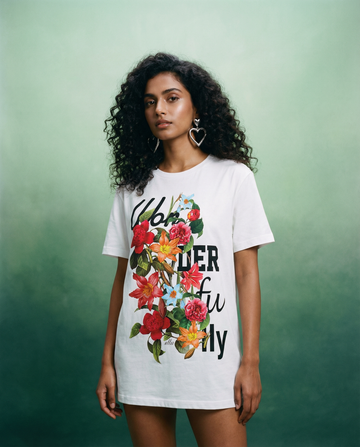 Digital Printed Organic Cotton T-Shirt